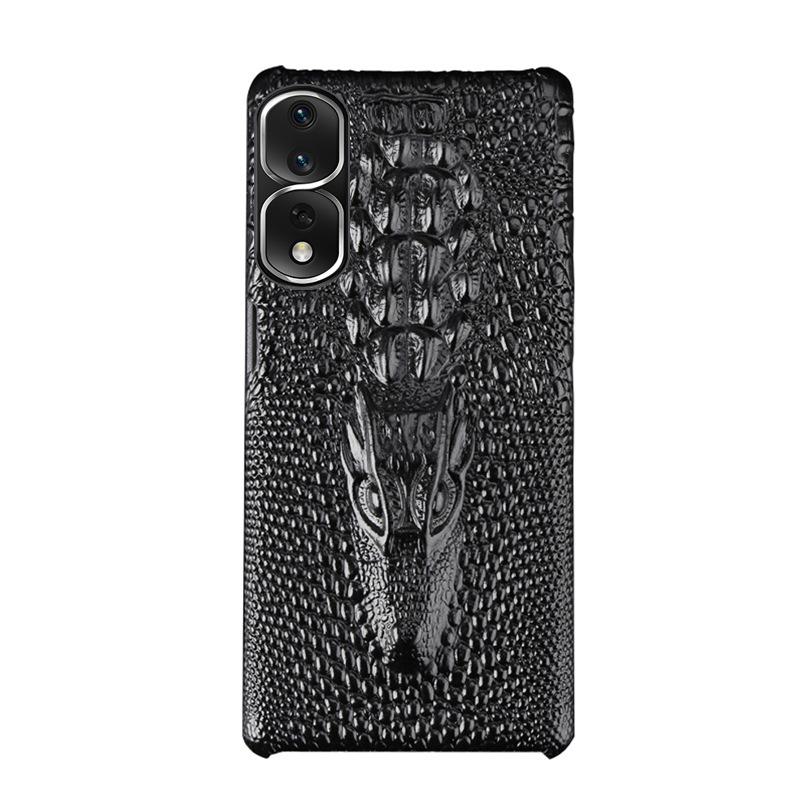 Honor 20 Cowhide Dragon Head Pattern Leather Case for 20 Pro and Honor 20 Youth Edition