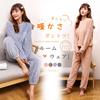 Gfuracefuliayer Langarm Niedlich Einfarbig Bestickt Loungewear Rundhals Korallenvlies Damenpyjama, Herbst/Winter, Set, Lässig, Weich, Warm, Hals, 2-teilig