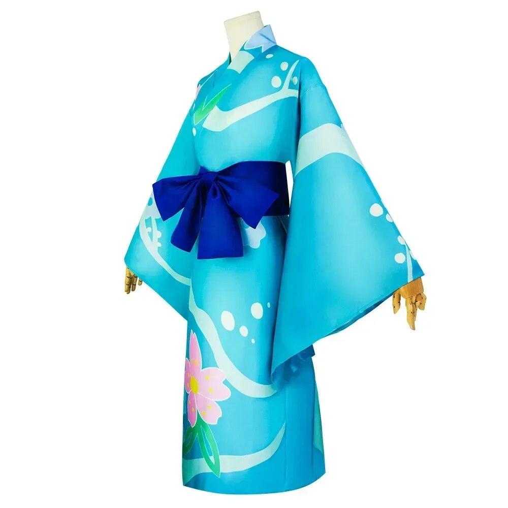 Season 2 Anime Demon Slayers Kimetsu No Yaiba Cosplay Costume Inosuke Hashibira Zenitsu Tanjirou Kimono Halloween Clothes