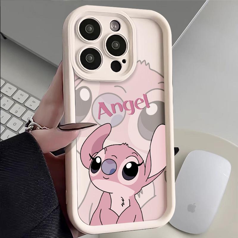 Stitch Angel applies to Apple 11proMax mobile phone case iPhone11 couple 11 creative TPU soft case 11