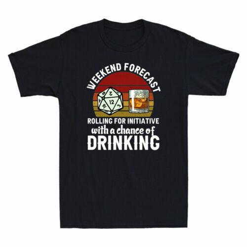 Weekend Forecast Rolling For Initiative With A Chance Of Drinking Men T-shirt XXXL