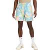 Floral Print Mid-Rise Drawstring Casual Shorts Men Shorts Blue HV4610-353