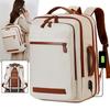Women's Large Capacity Travel Backpack Business Laptop Bag with USB Charging Port School Backpack for Teacher Laptop Compartment