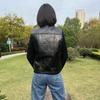 Mens PU Leather Vest Casual Sleeveless Jacket V-Neck Straight Fit With Front Pockets