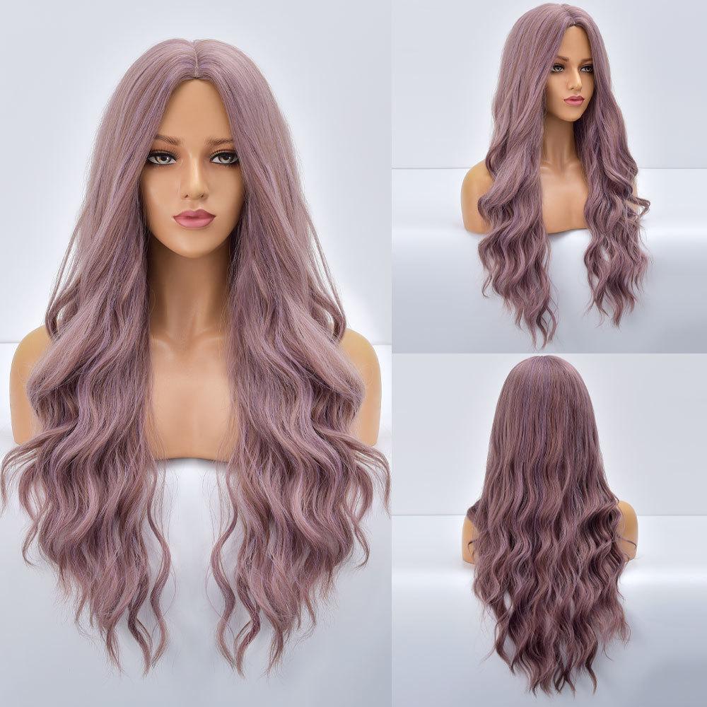 Blonde Body Wave Synthetic Wigs For Women Long Wave White Lolita Cosplay Party Natural Heat Resistant Hair Pelucas De Mujer