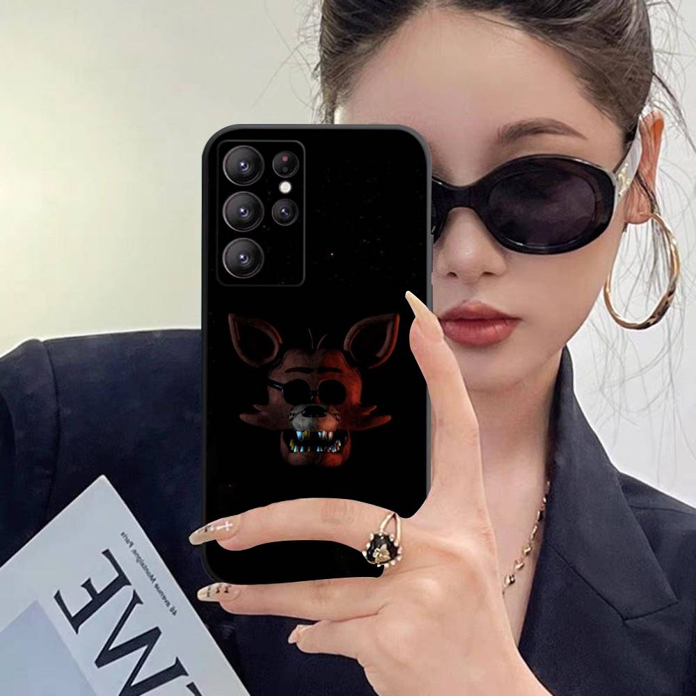 Five-Nights-At-Freddys F-Fnaf Case For Samsung Galaxy Case S25 S23 S22 S21 S30 S20 S10 Ultra Plus FE TPU Soft Cover