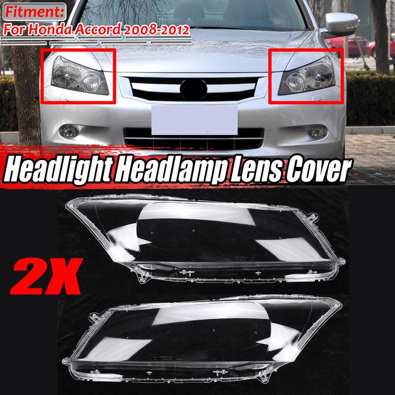 1/2 ШТ. Крышка линзы передней фары для Honda для Accord 2008-2012 Пластиковая крышка линзы фары Only  Left