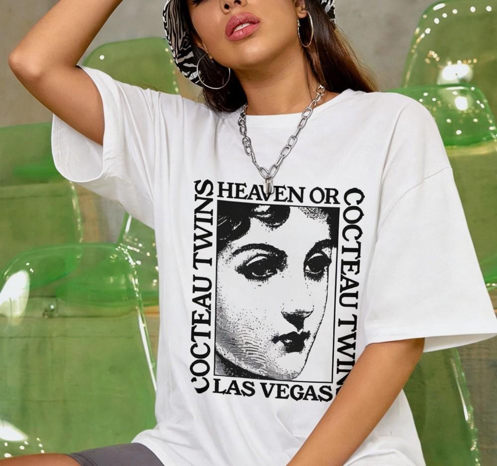 Cocteau Twins vintage inspired Unisex White Tshirt Unisex T-Shirt XXL