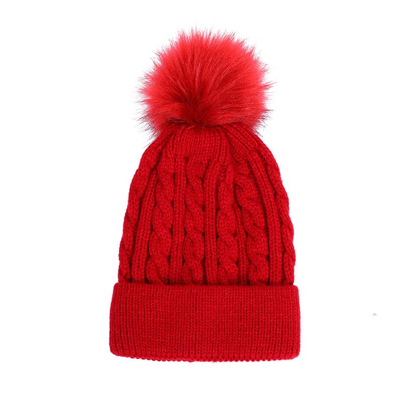 Nowe Damskie Osobiste Dzikość Kobieta Futrzane Pompony Czapki Beanie Wysoka Jakość Zimowa Ciepła Czupeczka Outdoor Jazda Wiatroszczelna Czapka Dzianinowa