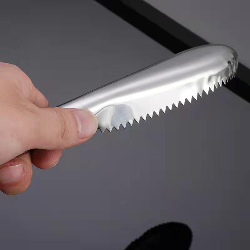 Stainless Steel Fish Scaler & Scraper Tool for Removing Fish Scales