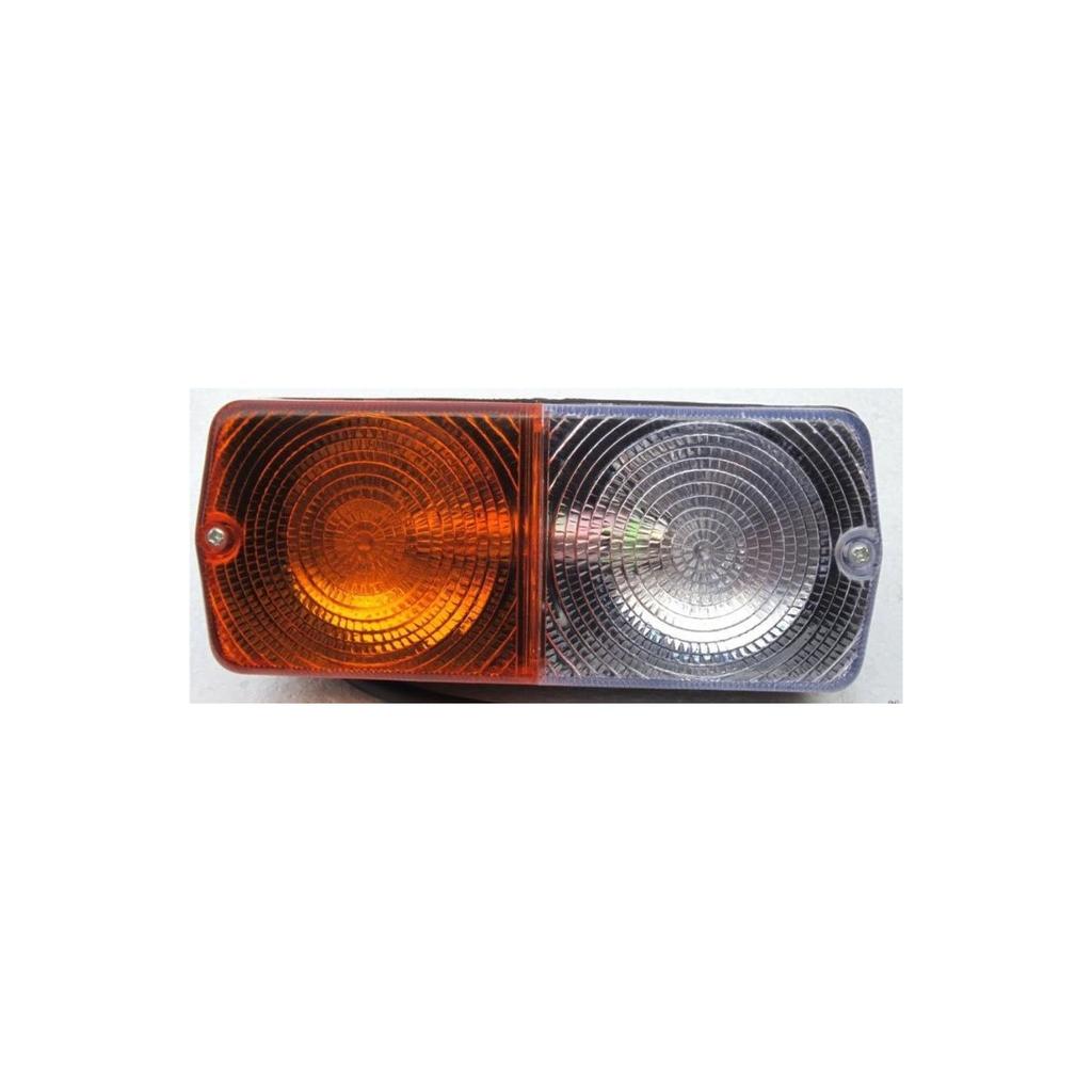 APSMOTIV Front lamp Side Indicator lights with 12v Bulbs Replacement for Massey Ferguson tractor 230 240 250 265 275 290 298 365 375 390 398 399