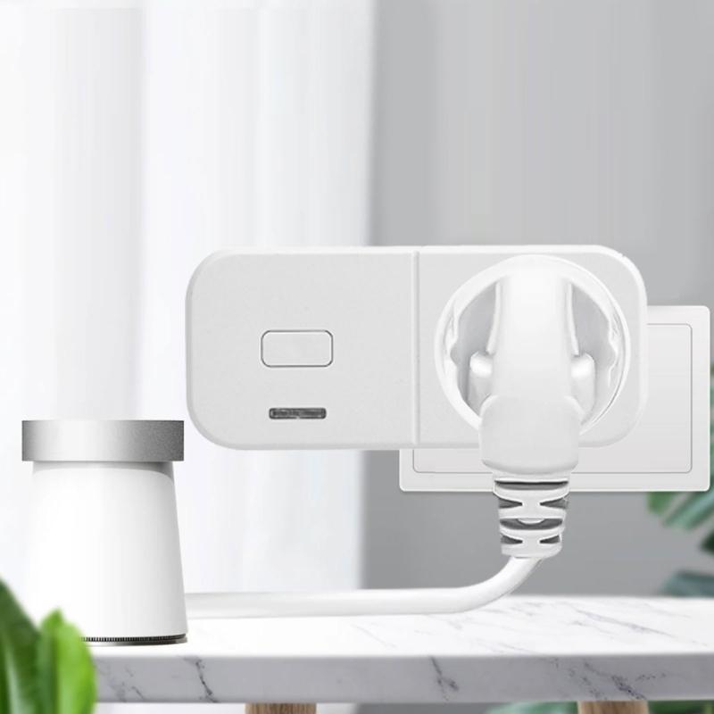WiFi Intelligent Plug Outlet Home Energy Monitoring Small Intelligent Socket for Energy Monitoring Timing Socket