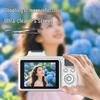 5K HD Anti-Shake Digital Camera with 16X Zoom and Telephoto Optical Lens
