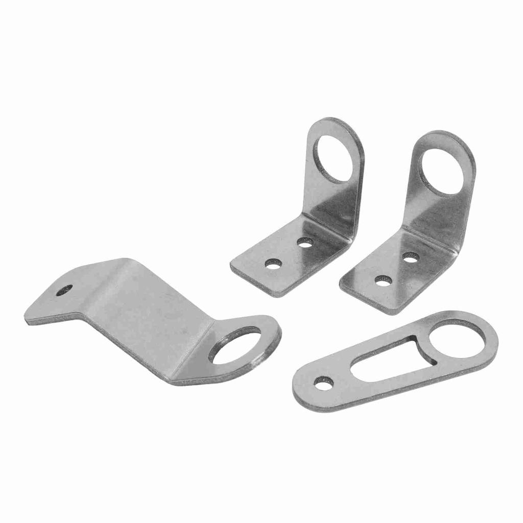 Bolt On Radiator Bracket Kit Heavy Duty Metal Stay Mounting Bracket Kit for Civic EG DC2 EK K‑Swap K20‑K24 Engine