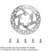 110MM 120MM 5 Holes Brake Disc Rotor For Xiaomi M365 1S Pro MI3 Electric Scooter Brake Disc Wear-resistant Replacement Parts