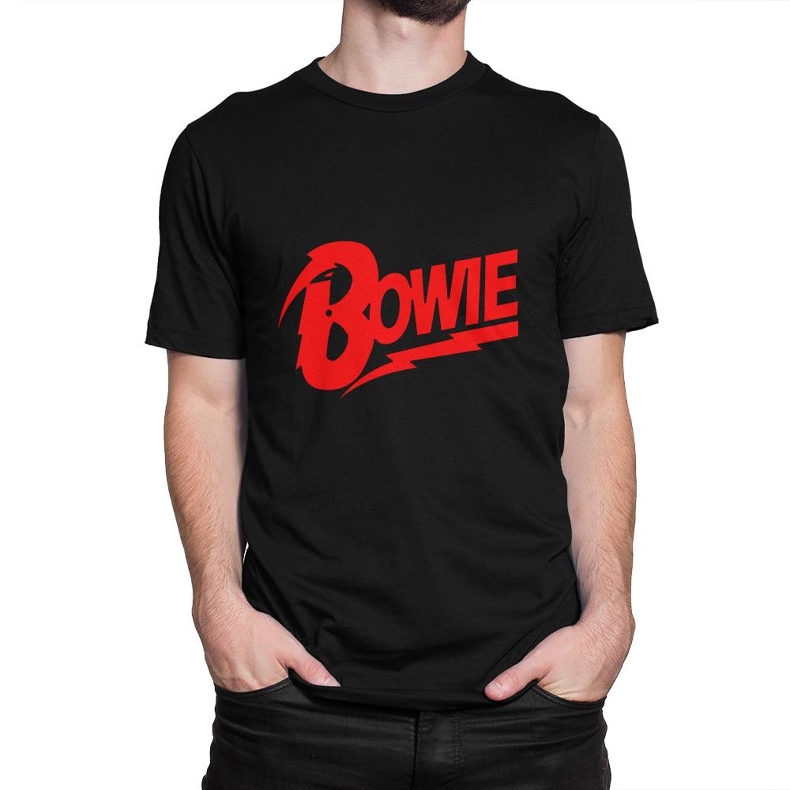 David Bowie T-Shirt, Men s and Women s Sizes Tee L