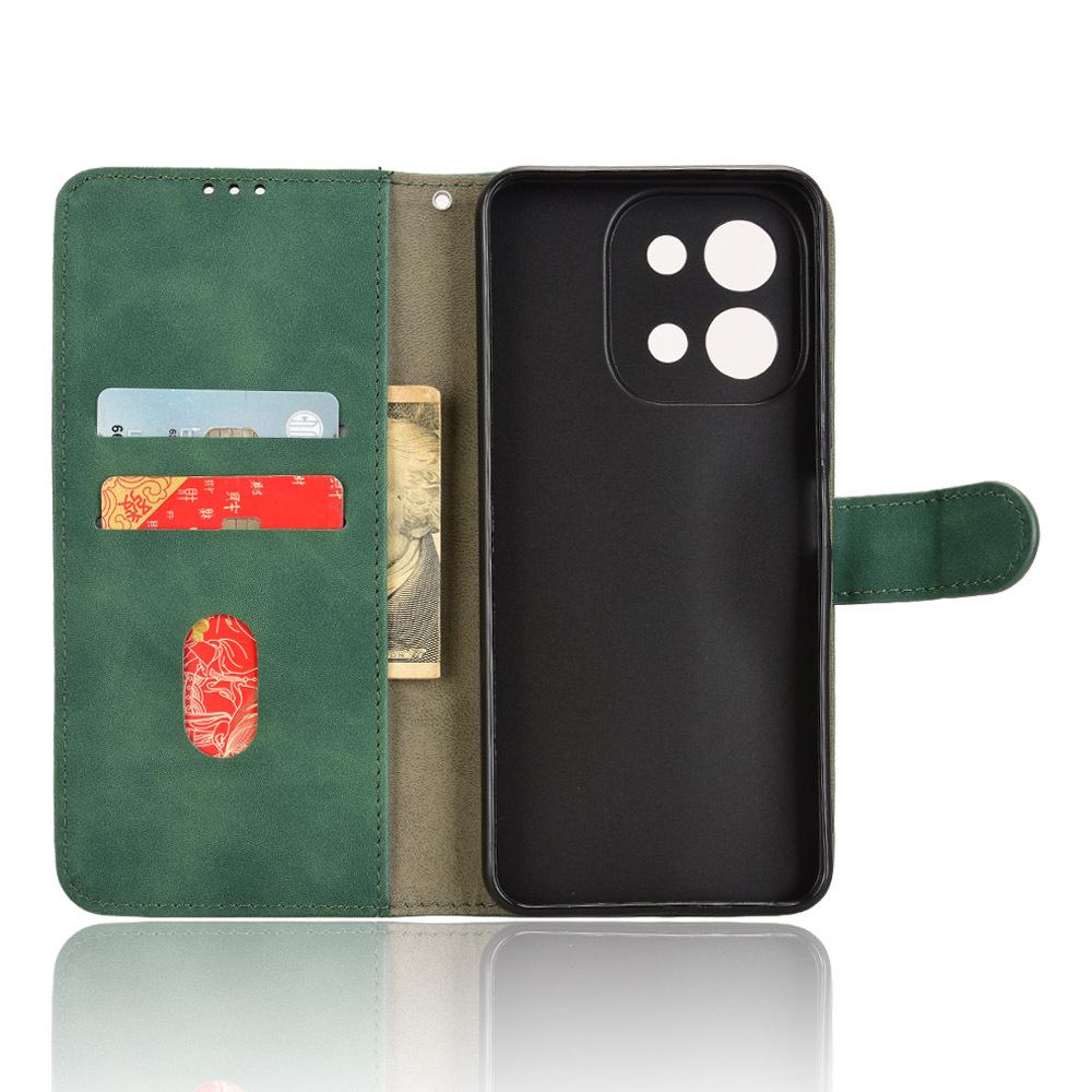 Vintage Leather Business Case with Card Slot for VIVO Y28 4G