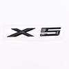 Compatible BMW X1, X3, X5, X6, X6 GT Emblem Badge for Modified Car Rear Trunk.