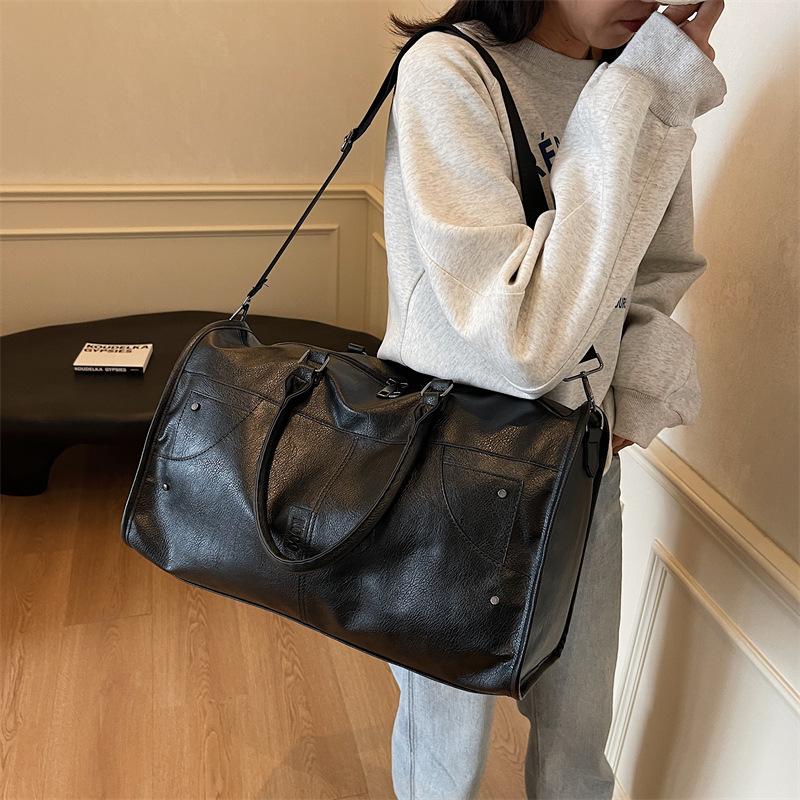 Women's Fashion Trendy Large Capacity Business Travel Hand Luggage Bag Design Excursion Bag