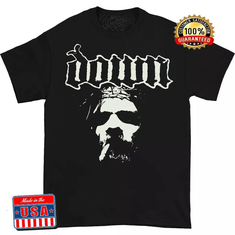 

DOWN FACE Music Band Heavy Cotton Black All Size Unisex T Shirt S 5XL Unisex T-Shirt XL