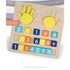 Kids Math Finger Counting Montessori Toys Wooden Number Math Learning Games Intellectual Development Teaching Aids for Toddlers