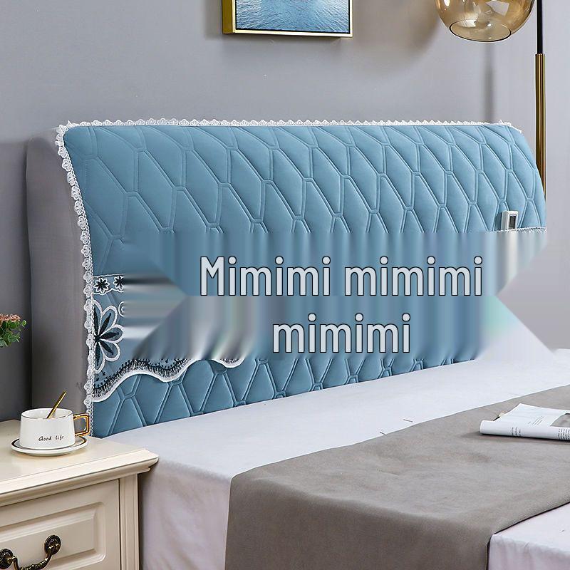 2025 New Style Elastic Headboard Slipcover: Soft Pack Backrest & Dust Cover