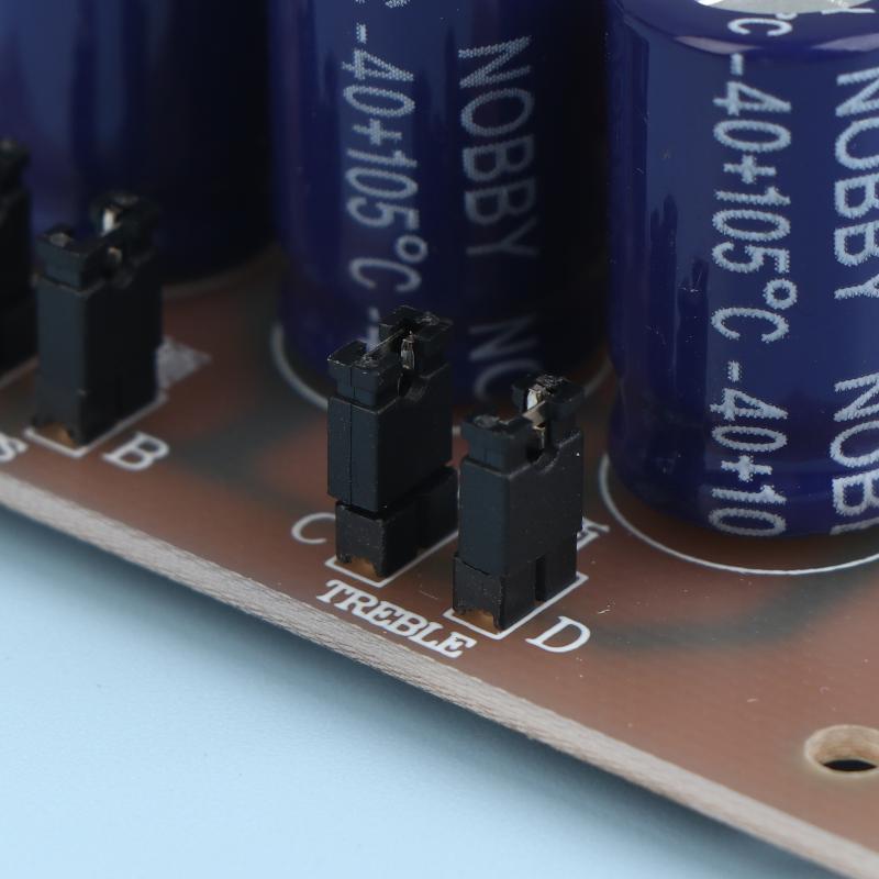 400W Audio Lautsprecher Frequenzweiche 2 Kanal Crossover Filter Modul Einstellbar Full Range Höhen Bässe Schweißfrei