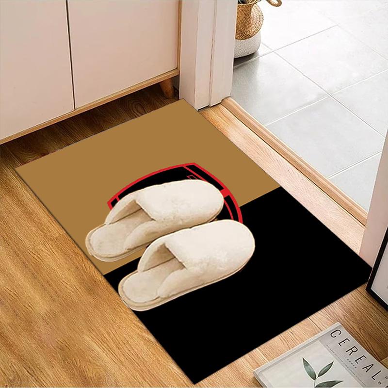 Arsenal Football Club Wappen Aufdruck Büro Teppich Stuhl Kissen Eingangsbereich Teppich, Teppiche für Wohnzimmer, Schlafzimmer Weihnachtsgeschenke