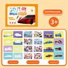 3D Children's Stickers DIY Handmade Sticker Toys Gifts Geometric Collage Sticker Book