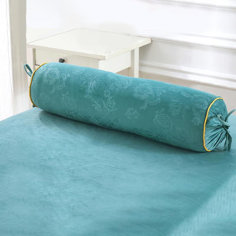 Față de pernă rotundă 60 cm Salon de frumusețe Pat Canapea Canapea Scaun Față de pernă Picior Spătar Gât Husă de pernă Fără umpluturi