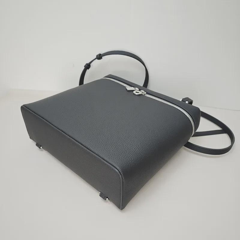 LP Damen Fashion Rucksack: Großes Fassungsvermögen, echtes Leder, hochwertige Schultasche, Damentasche und große Lunchbox-Tasche.