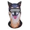 Men And Women Face Mask Funny Head Sweat-Absorbing Outdoor Activities With Ears Halloween Parties Animal Pattern Cute