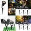 Premium Aluminium Wasserdicht Gu10 Garten-Erdspießleuchte Ideal für Bäume und Rasenflächen