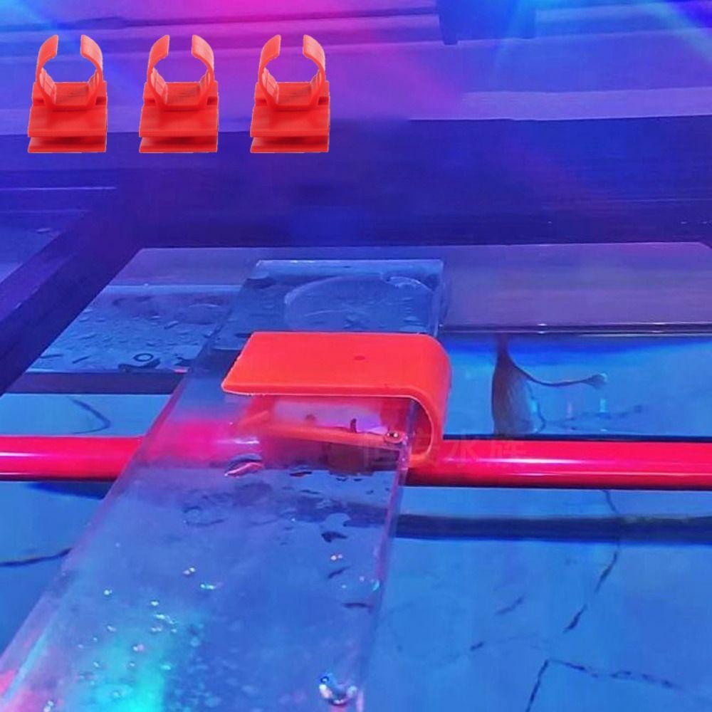 

5 шт./компл. Регулируемый держатель для лампы для аквариума, пластиковая пряжка для аквариума, домашний аквариум