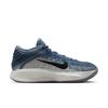 Nike G.T. Hustle 3 Cushioning Slip Resistant Mid Top Basketball Shoes Men's Gray Blue Basketball Shoes FV5952-402