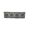 Underbody Access Panel Clip Set, W715288-S439 Metal Service Door Retainers, 4 Pieces for F150 2011-2020 Truck Maintenance and Panel Return