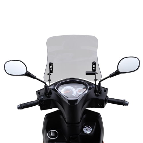 Daytona Motorcycle Screen with Clamp Bar for Axis Z (17-21) Windshield RS Series Long Clear 96553