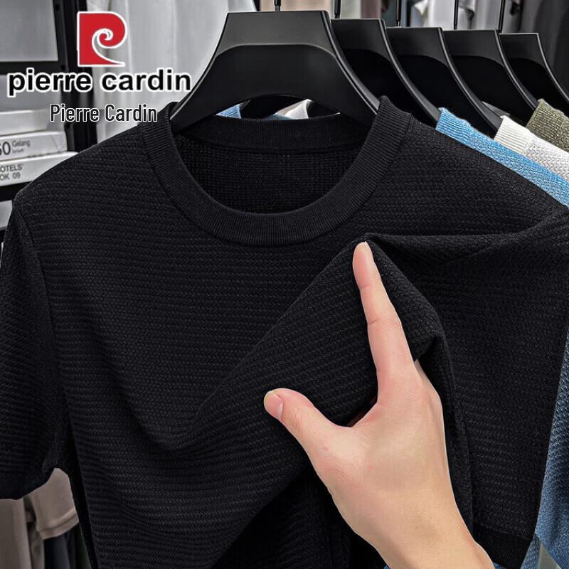 Pierre Cardin Men s Loose Fit Round Neck Short Sleeve T-Shirt 2XL