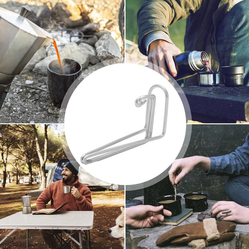 Coffee Drip Spout Stainless Steel Drip Spout Outdoor Camping Hand Brewed Coffee Diversion Nozzle Coffee Spout Accessories