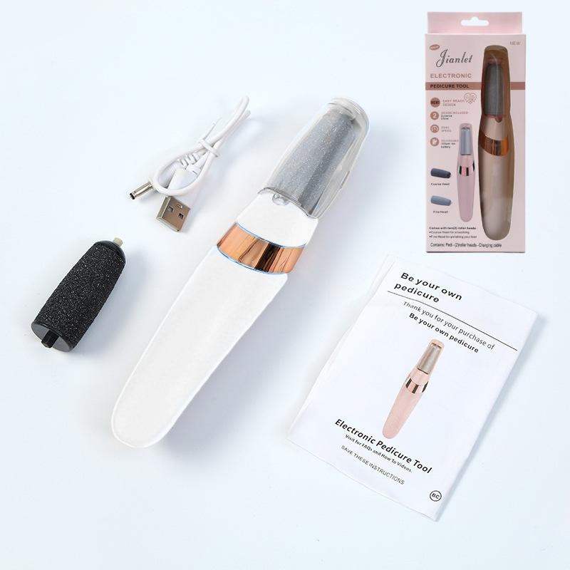 Automatic Electric Foot Scrubber for Removing Dead Skin and Calluses, Foot Pedicure Device, Foot and Heel Grinder, Household Use