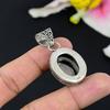 Rainbow Moonstone Gemstone 925 Sterling Silver Jewelry Pendant 2.76" KG-95