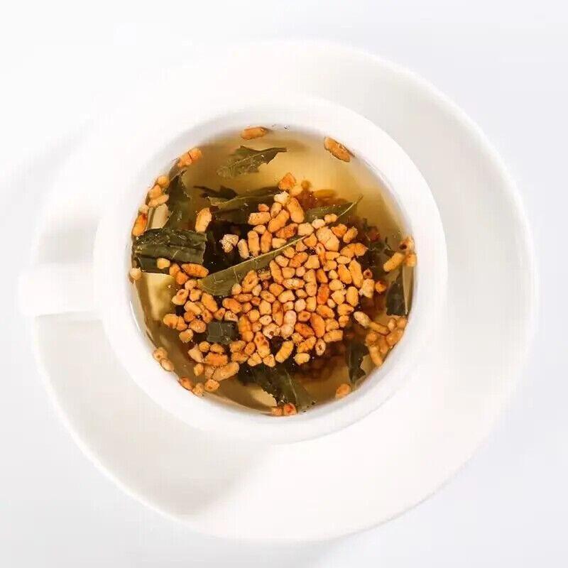 Early Spring Genmaicha Green Tea Premium Healthy Sencha Roasted Brown Rice Tea