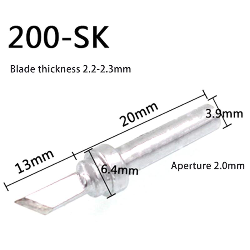 Quick 203H For Soldering Station Solder Iron Welding Tip Head Top Sting BGA Lead-free Tools