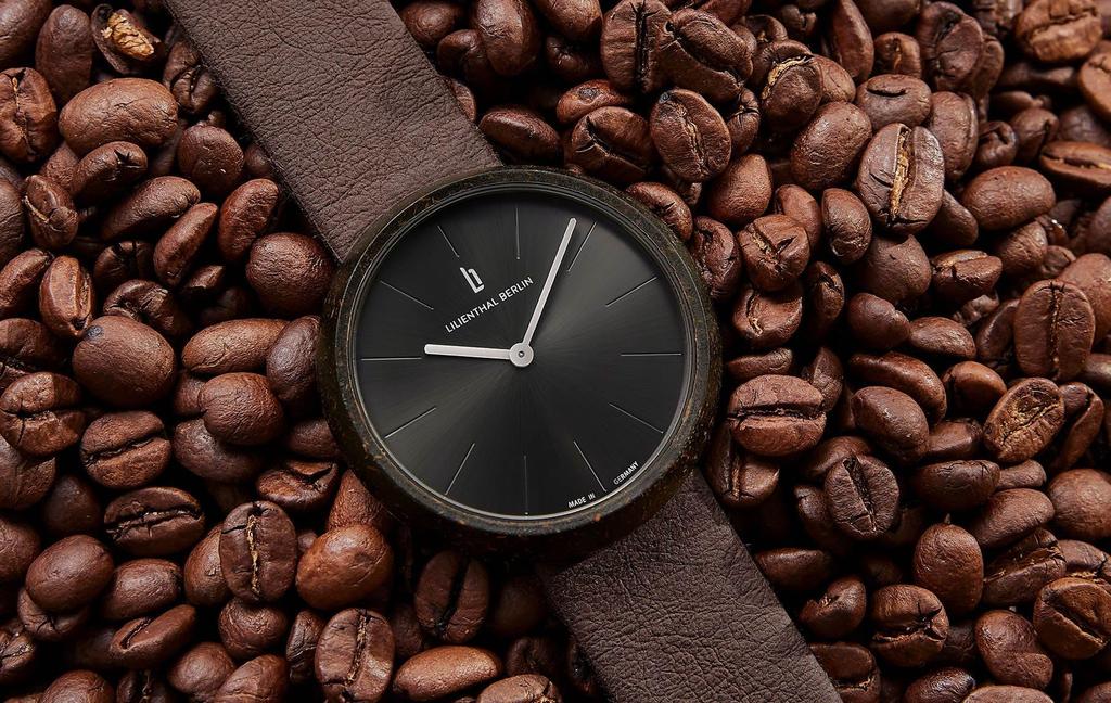 Lilianthal Berlin The Coffee Made In Brown Watch, Germany, CW02-01-ONB049G, Men's,