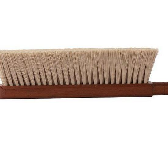 Large Soft Bristle Bed & Carpet Cleaning Brush with Long Handle