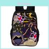 Roblox Forsaken Student Backpack With Printed Characters For School Use