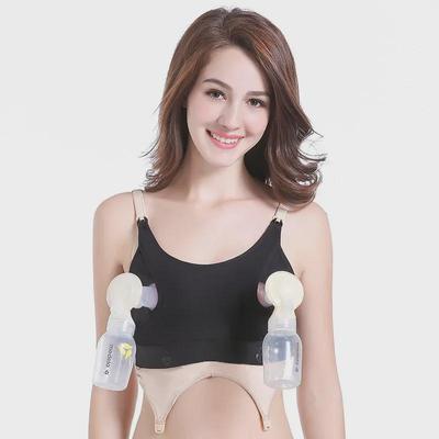 Maternity Hands-Free Nursing Bra, Wire-Free Full Cup for Breastfeeding