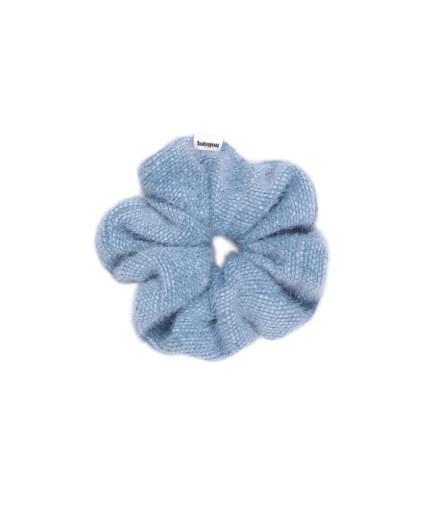 Lotsyou Lotsyou_Fluffy Scrunchie Light Blue