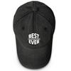 Beste Tochter aller Zeiten" Aufdruck Snapback Baseballkappe, Muttertag Sporthut Lässig Unelastisch Sonnenschutz Mode Verstellbare Baseballkappe