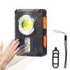 LED Intelligent Sensor Flashlight Warning Light USB Rechargeable Portable Hand Lamp Outdoor Lighting Camping Fishing Torch